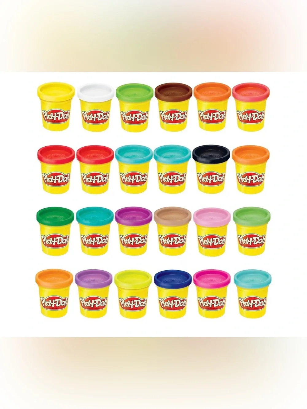 Play-Doh Modeling Compound 24-Color Assortment - Bright Multicolor Pack
